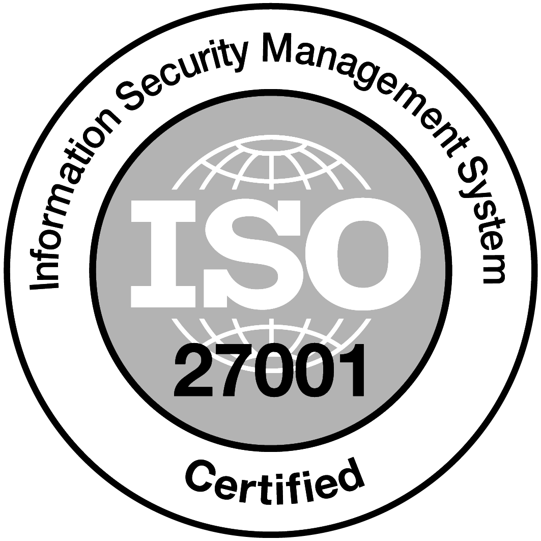 ISO/IEC 27001 Certified — Information Security Management System